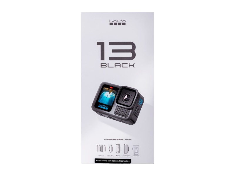 GoPro HERO13 BLACK action sports camera 27.6 MP 5.3K Ultra HD CMOS 25.4 / 1.9 mm (1 / 1.9
