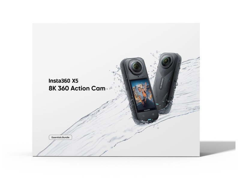 Insta360 X5 Bundle action sports camera 72 MP 8K Ultra HD 25.4 / 1.28 mm (1 / 1.28