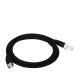 Alantec KKU5CZA3 networking cable Black 3 m Cat5e U/UTP (UTP)