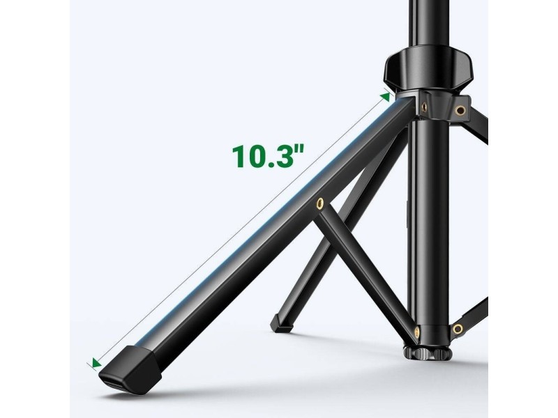 Ugreen selfie stick with stand and remote control LP680 1.8m (black)