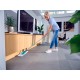 Leifheit 55092 mop Microfibre 8000 ml Dry&wet Microfiber Blue, Grey