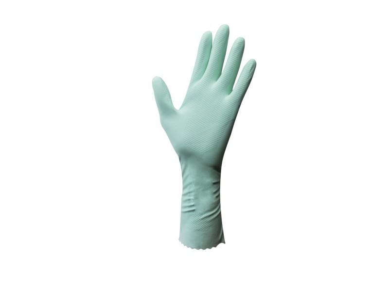Vileda Extra Sensation Household gloves Green Cotton, Latex 1 pc(s)