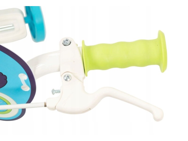 TOIMSA children's bicycle Bluey 12” Blue and lime blue