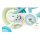 TOIMSA children's bicycle Bluey 12” Blue and lime blue