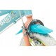 TOIMSA children's bicycle Bluey 12” Blue and lime blue