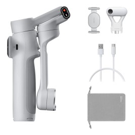 Insta360 Flow 2 AI Tracker Bundle Smartphone camera stabilizer Light grey
