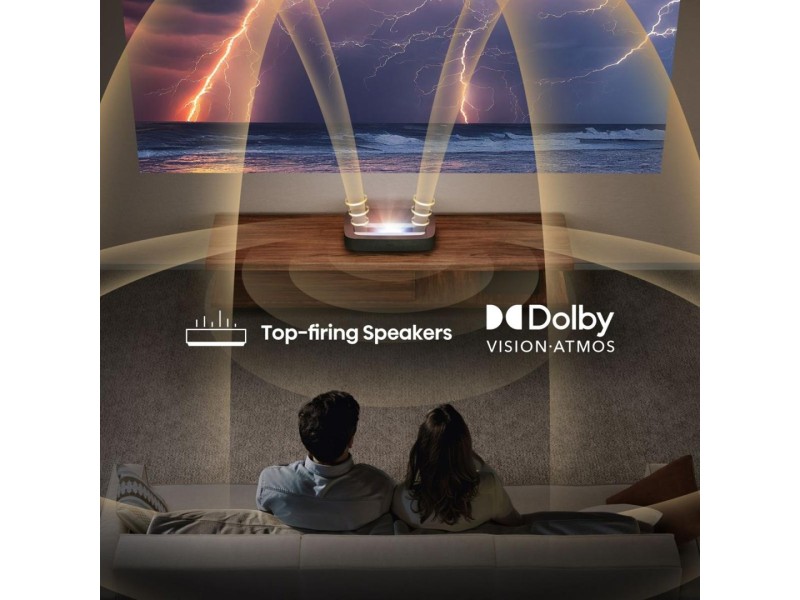 Hisense Laser TV PL2 Ultra short throw projector 2700 ANSI lumens DLP UHD 4K (3840x2160) 3D Black Hisense Laser TV PL2 Ultra short throw projector 2700 ANSI lumens DLP UHD 4K (3840x2160) 3D Black