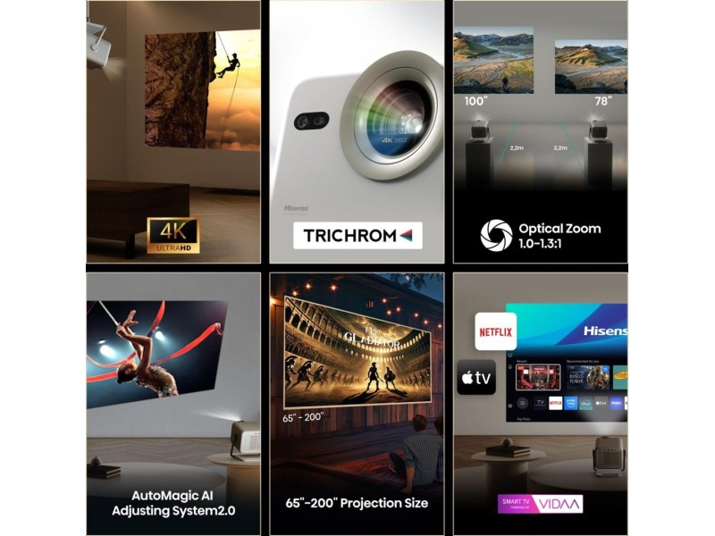 Hisense M2 Pro UHD 4K (3840x2160) 3D Grey
