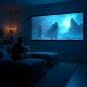 Maclean projection screen, 150
