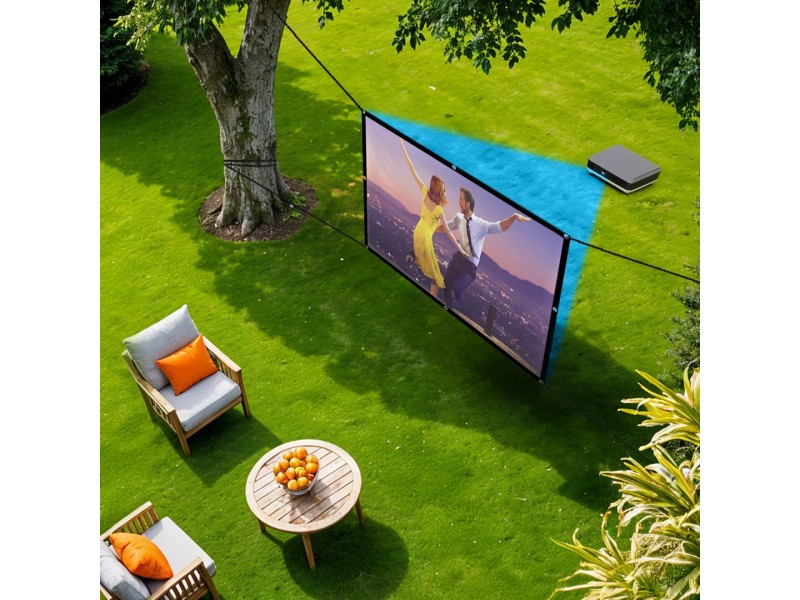 Maclean projection screen, 150