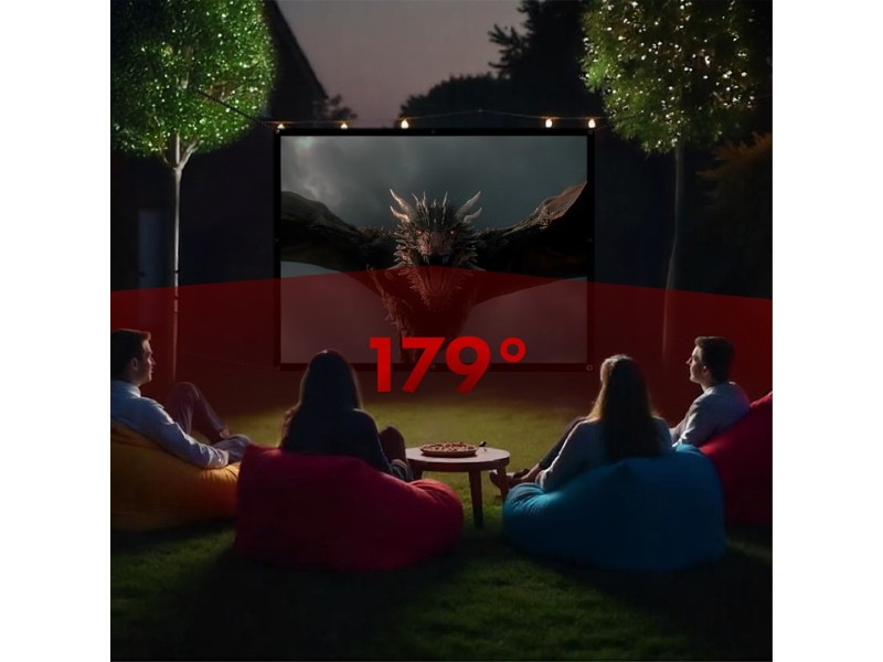 Maclean projection screen, 150