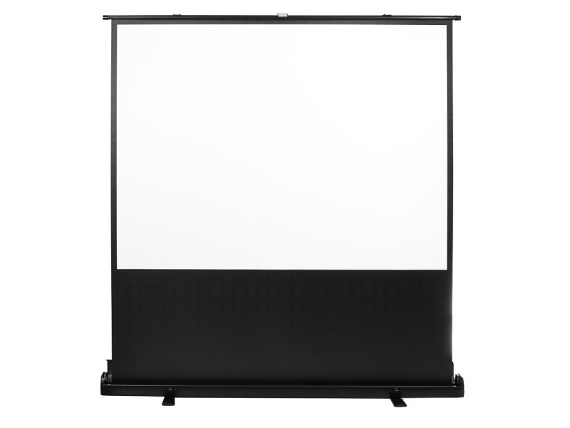 Maclean portable projection screen, compact, floor, 66