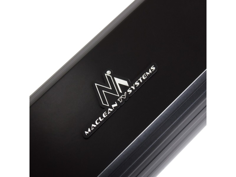 Maclean portable projection screen, compact, floor, 66