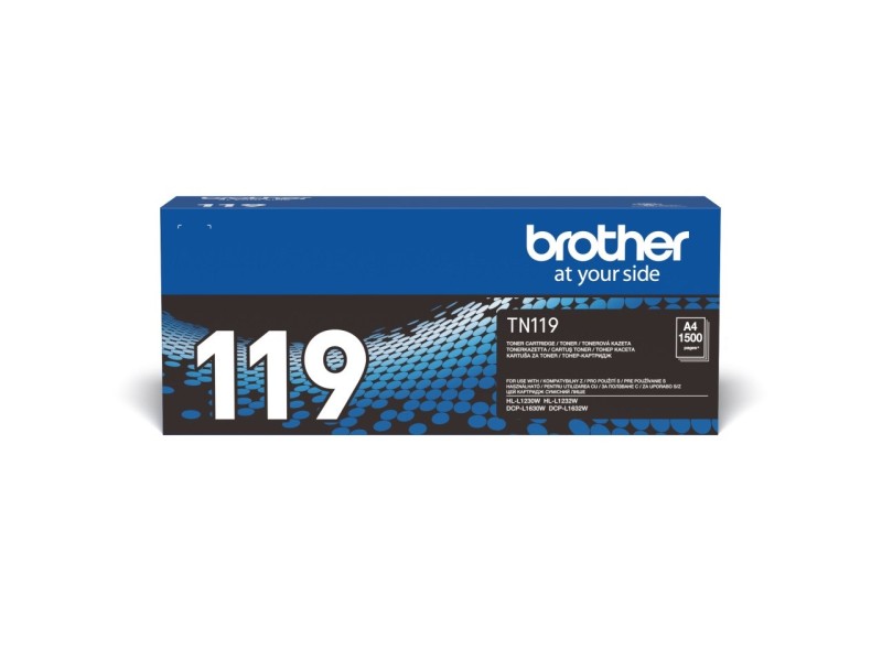 Brother TN119=TN-119 toner cartridge 1 pc(s) Original Black Brother TN119=TN-119 toner cartridge 1 pc(s) Original Black