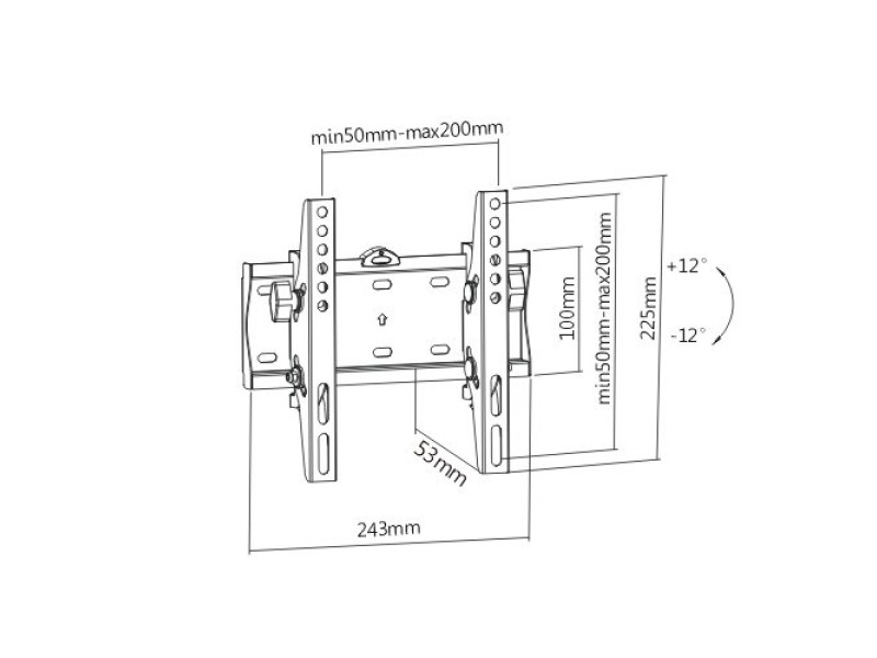 Gembird WM-42T-02 TV mount/stand 106.7 cm (42