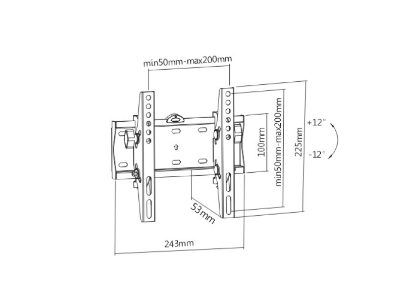 Gembird WM-42T-02 TV mount/stand 106.7 cm (42