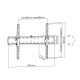 Gembird WM-70T-02 TV mount/stand 177.8 cm (70