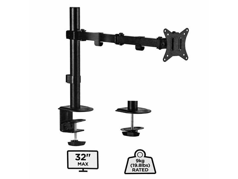 Gembird MA-D1-01 monitor mount / stand 81.3 cm (32