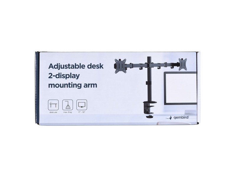 Gembird MA-D2-01 monitor mount / stand 81.3 cm (32