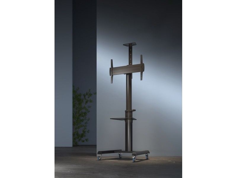Gembird TVS-70T-02 Aluminum TV floor stand with caster wheels, 37