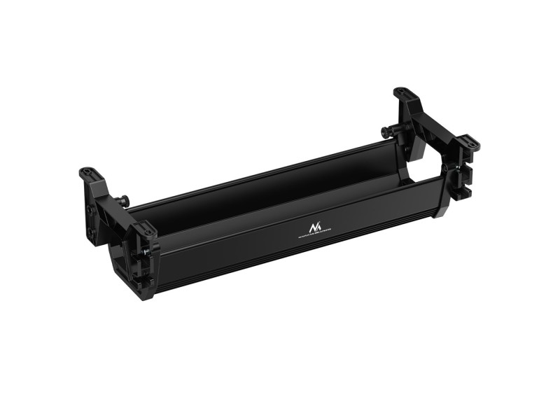 Maclean under-desk cable/extension organizer, max. load 5kg, black, MC-106 B