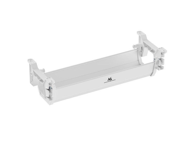 Maclean under-desk cable/extension organizer, max. load 5kg, white, MC-106 W