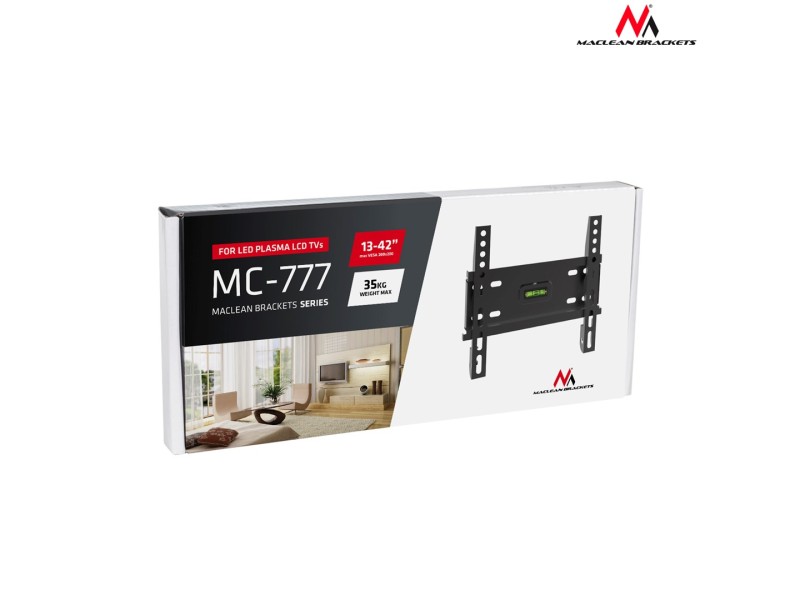 TV Holder 13 '' - 42 '' Maclean MC-777 black 35 kg VESA 200x200