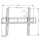 MACLEAN BRACKETS MC-862 Original Extra Sturdy Adjustable Easy Installation TV Bracket 26-55
