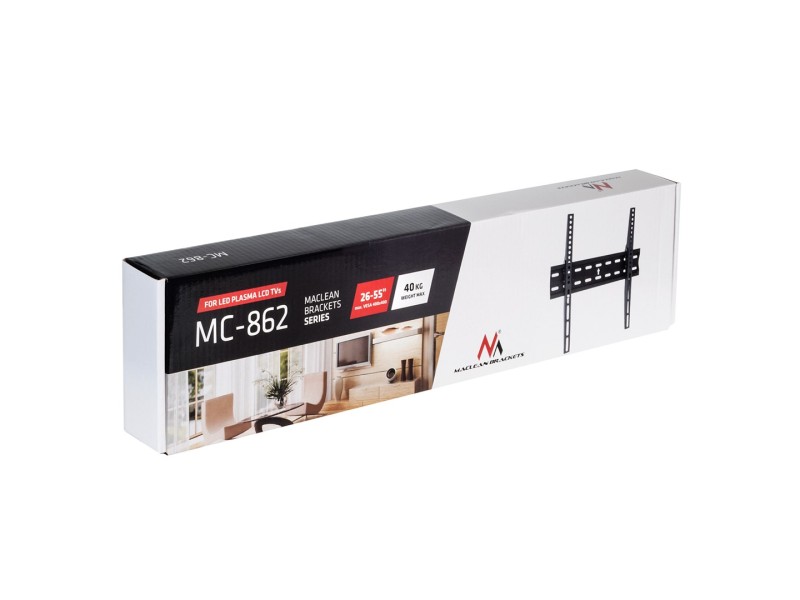 MACLEAN BRACKETS MC-862 Original Extra Sturdy Adjustable Easy Installation TV Bracket 26-55