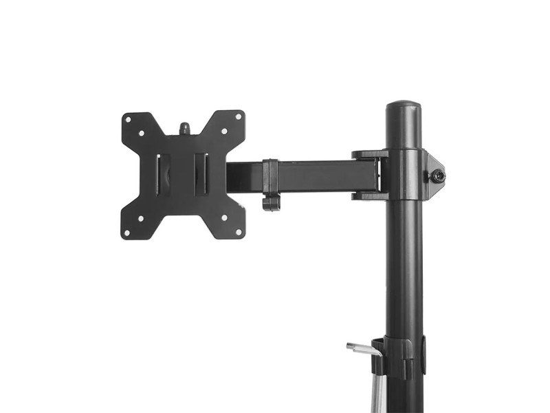 Maclean MC-967 Double Vertical Monitor Desk Mount Screen Holder max VESA 100x100, 13-27