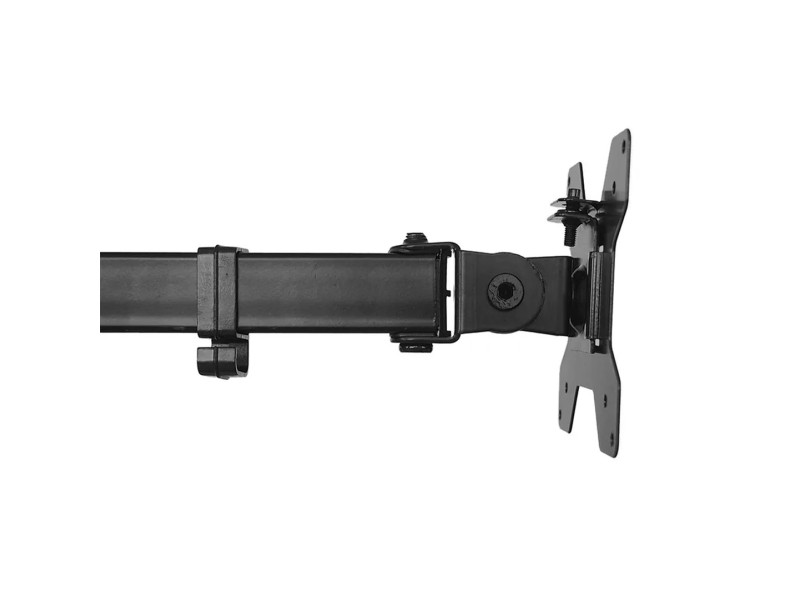 Maclean MC-967 Double Vertical Monitor Desk Mount Screen Holder max VESA 100x100, 13-27