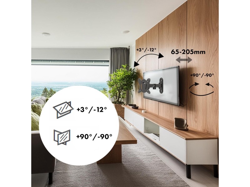 Maclean MC-416 TV Monitor Wall Mount 13