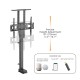 Maclean MC-866T Smart Motorized Electric TV Lift TUYA Mobile App Floor Mount Bracket Alexa Google Home 37''-80'' 60kg Cabinet VESA (EU plug)