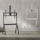 Maclean TV stand / cart, camera shelf, on casters, 55-100