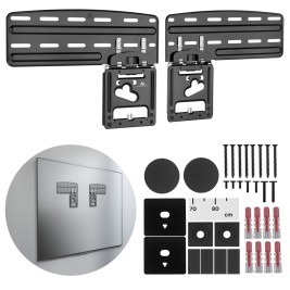 Maclean TV bracket, compatible with Samsung QLED TVs, 43