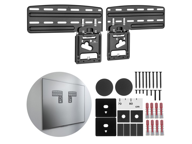 Maclean TV bracket, compatible with Samsung QLED TVs, 43