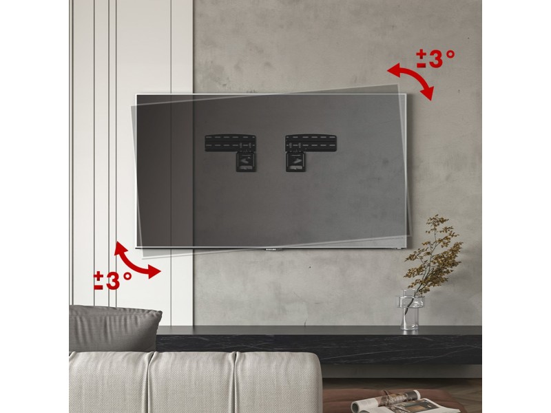 Maclean TV bracket, compatible with Samsung QLED TVs, 43