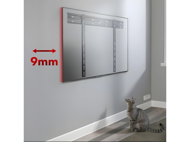Maclean ultra flat wall mount for TV, 40-85