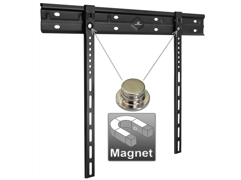 Maclean ultra flat wall mount for TV, 40-85
