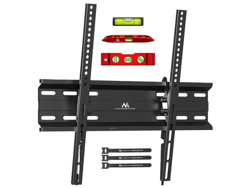 Maclean MC-748A TV or Monitor Mount, TV Wall Holder, Handle, max VESA 400x400, 32-70 Maclean MC-748A TV or Monitor Mount, TV Wall Holder, Handle, max VESA 400x400, 32-70