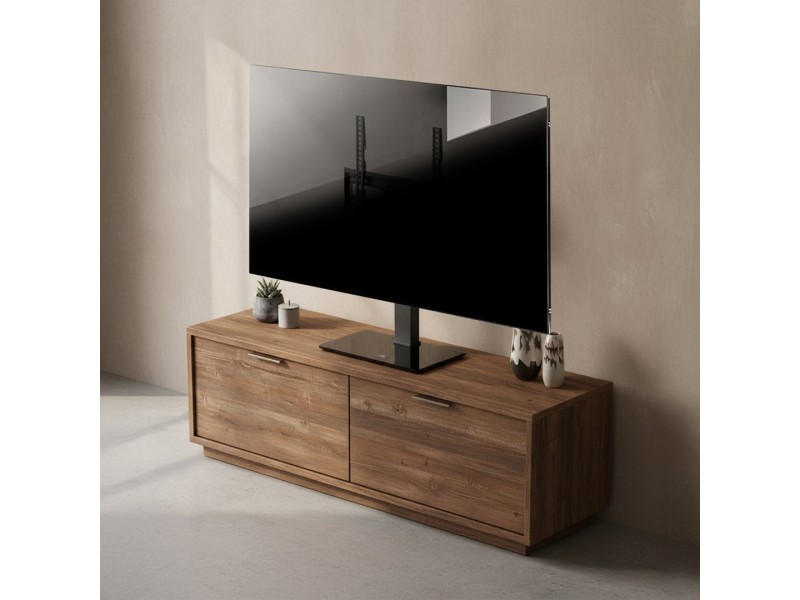 Maclean universal TV stand, for RTV cabinet, stand, max. 40kg, max. VESA 400x400, height and angle adjustment, for 32-65 Maclean universal TV stand, for RTV cabinet, stand, max. 40kg, max. VESA 400x400, height and angle adjustment, for 32-65