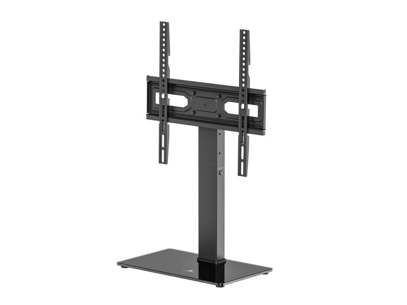Maclean universal TV stand, for RTV cabinet, stand, max. 40kg, max. VESA 400x400, height and angle adjustment, for 32-65 Maclean universal TV stand, for RTV cabinet, stand, max. 40kg, max. VESA 400x400, height and angle adjustment, for 32-65