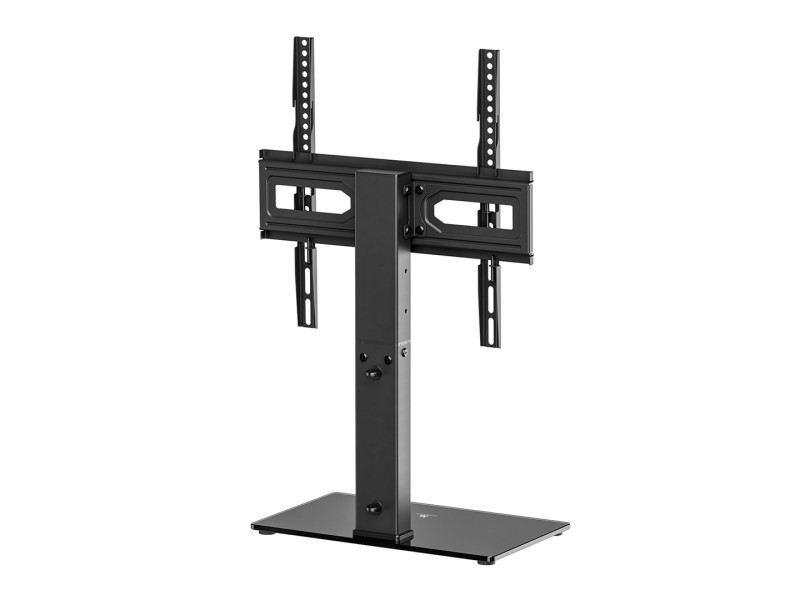 Maclean universal TV stand, for RTV cabinet, stand, max. 40kg, max. VESA 400x400, height and angle adjustment, for 32-65 Maclean universal TV stand, for RTV cabinet, stand, max. 40kg, max. VESA 400x400, height and angle adjustment, for 32-65