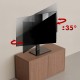 Maclean universal TV stand, for RTV cabinet, stand, max. 40kg, max. VESA 400x400, height and angle adjustment, for 32-65 Maclean universal TV stand, for RTV cabinet, stand, max. 40kg, max. VESA 400x400, height and angle adjustment, for 32-65