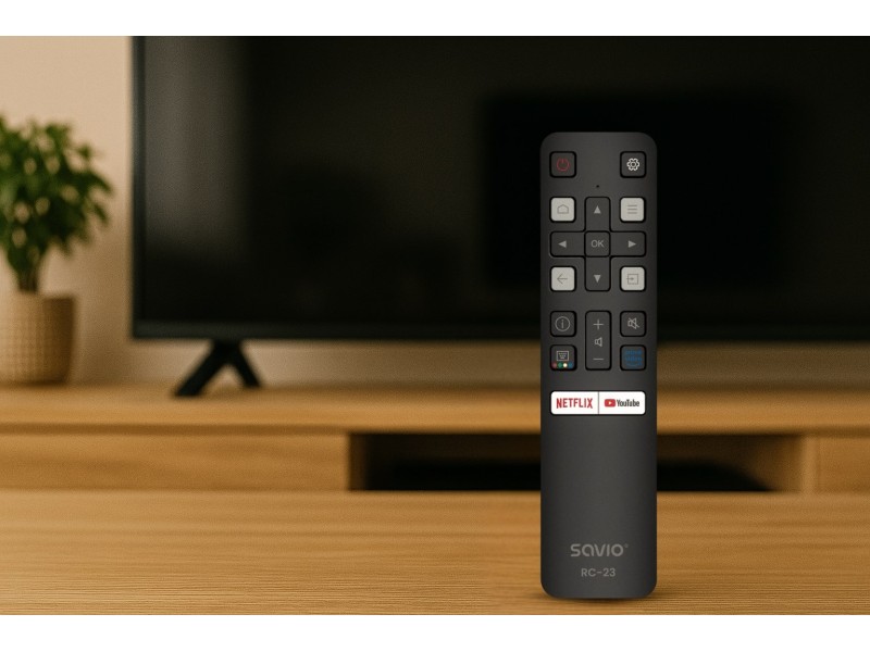 SAVIO RC-23 Universal / Replacement Remote Control for TCL TV