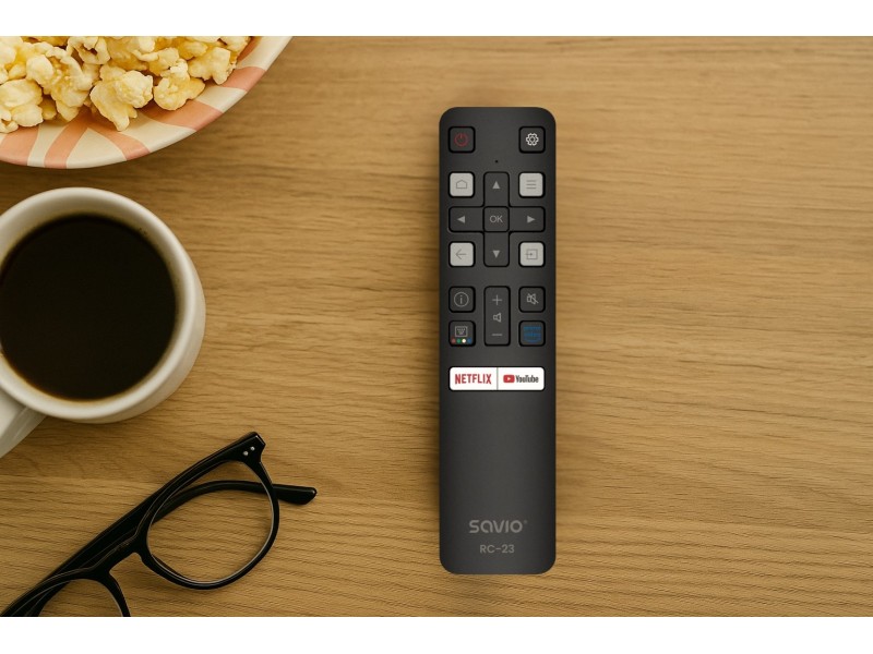 SAVIO RC-23 Universal / Replacement Remote Control for TCL TV