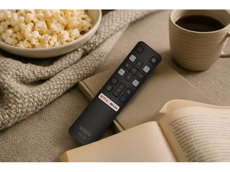SAVIO RC-23 Universal / Replacement Remote Control for TCL TV