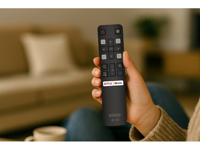 SAVIO RC-23 Universal / Replacement Remote Control for TCL TV