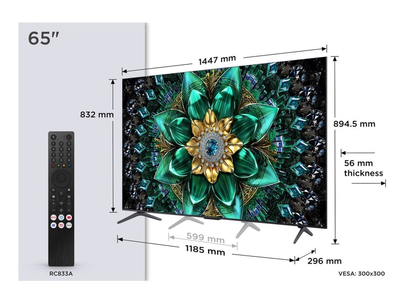 TCL Q6C 65Q6C TV 165.1 cm (65