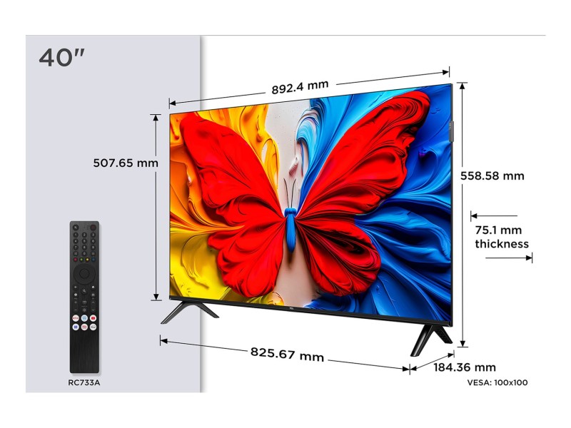 TCL S59K 40S59K TV 101.6 cm (40